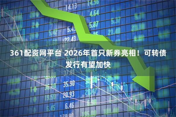 361配资网平台 2026年首只新券亮相！可转债发行有望加快