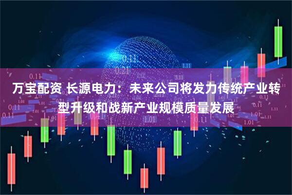 万宝配资 长源电力：未来公司将发力传统产业转型升级和战新产业规模质量发展